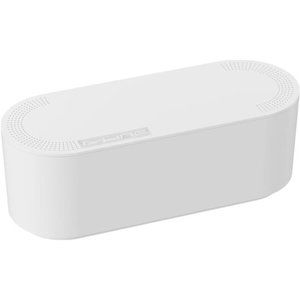 D-Line Cable Management Box,Power Strip Holder,Floor Outlet Hider,Cord Organizer